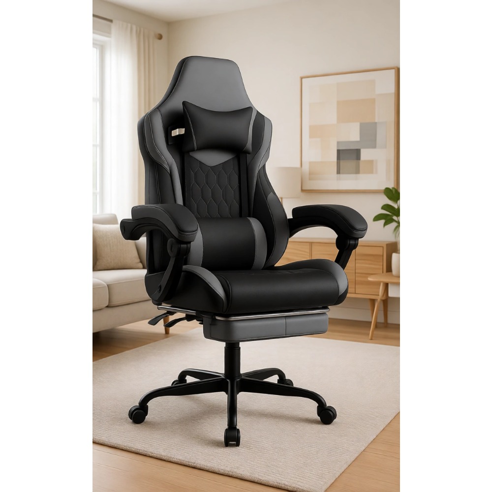 Video Gaming & Esports Usd Acc - Silla de Juego Ergonómica de Cuero