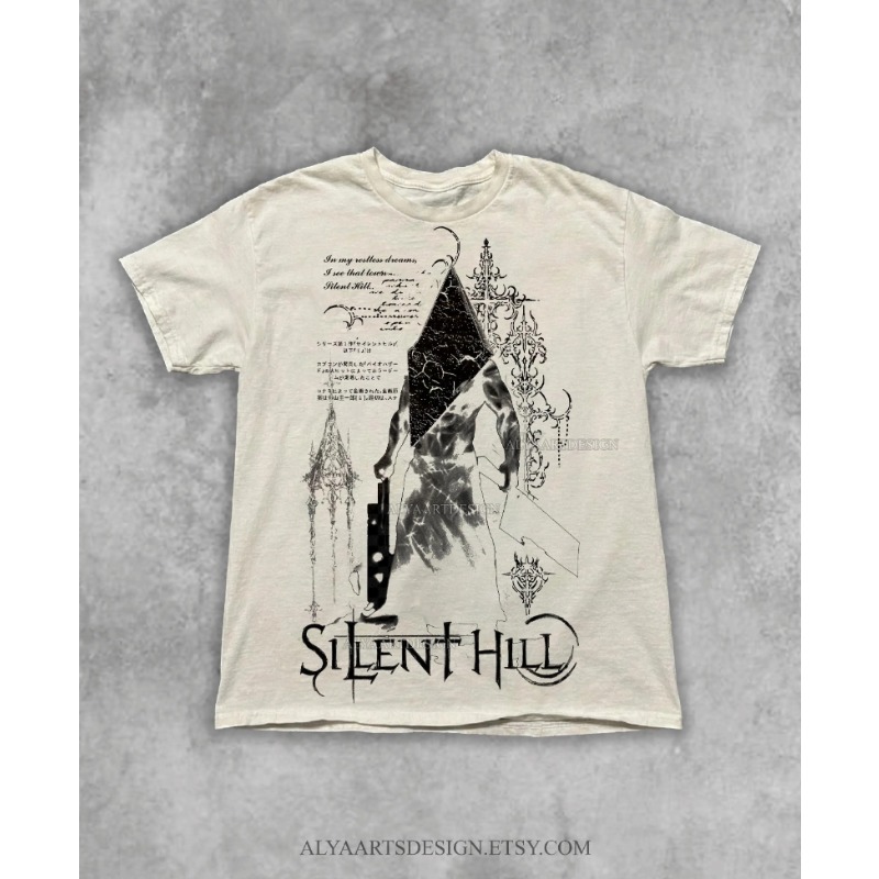 Esports Gaming Shirts - Camiseta Silent Hill 2 Pyramid Head: