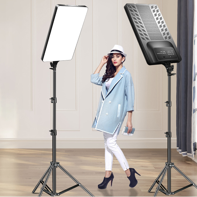 Led Light Panel Stream - Lámpara de relleno LED de 50W,