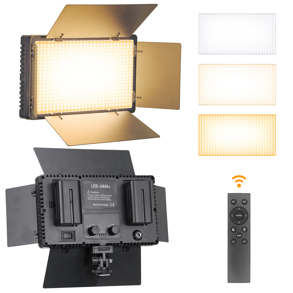 Led Light Panel Stream - U800-Panel de luz LED para estudio