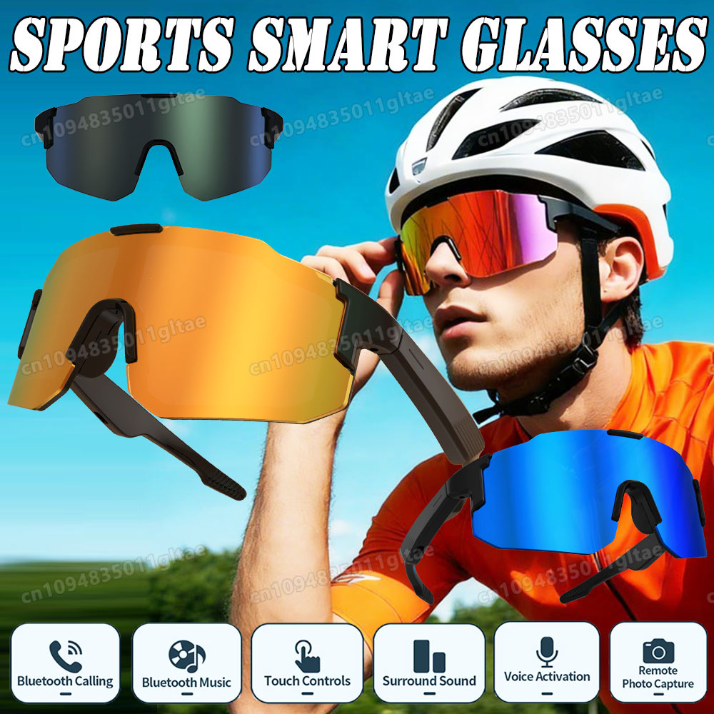 Esports Gamers - Gafas Inteligentes de Ciclismo con Cámara,
