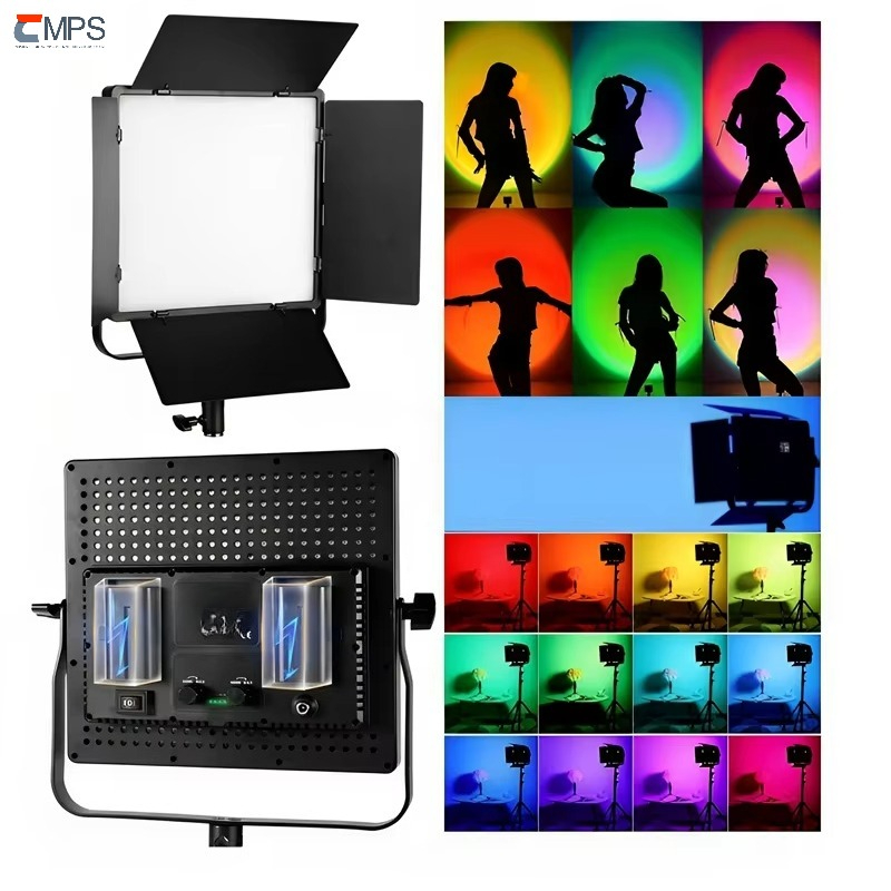 Led Light Panel Stream - Equipo de fotógrafo LED 660 RGB,