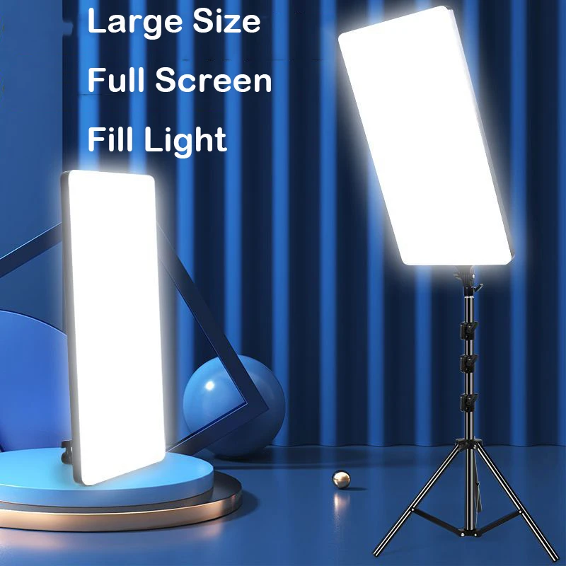 Led Light Panel Stream - Luz de vídeo LED grande para