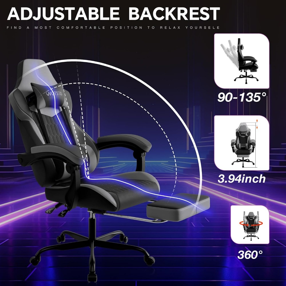 Silla de Juego Ergonómica de C - Video Gaming & Esports Usd Acc reseña y precio