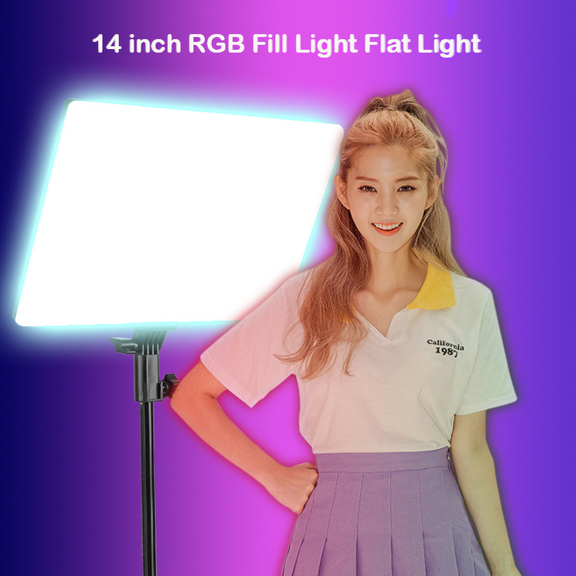 Luz LED de vídeo RGB de 14 pul - Led Light Panel Stream reseña y precio