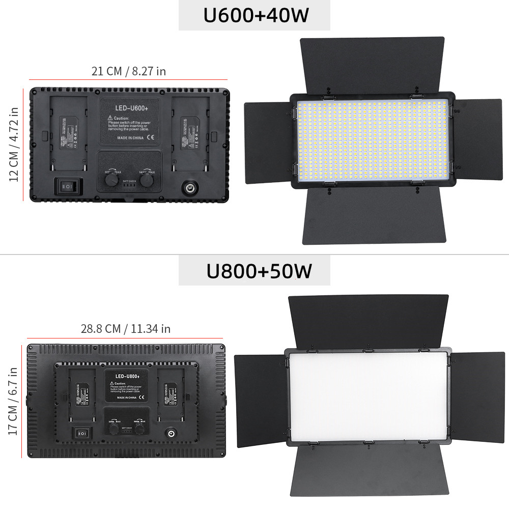 U800-Panel de luz LED para est - Led Light Panel Stream reseña y precio