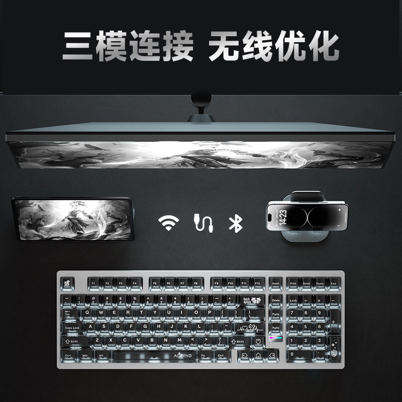 Teclado mecánico inalámbrico W - Esports Gamers reseña y precio