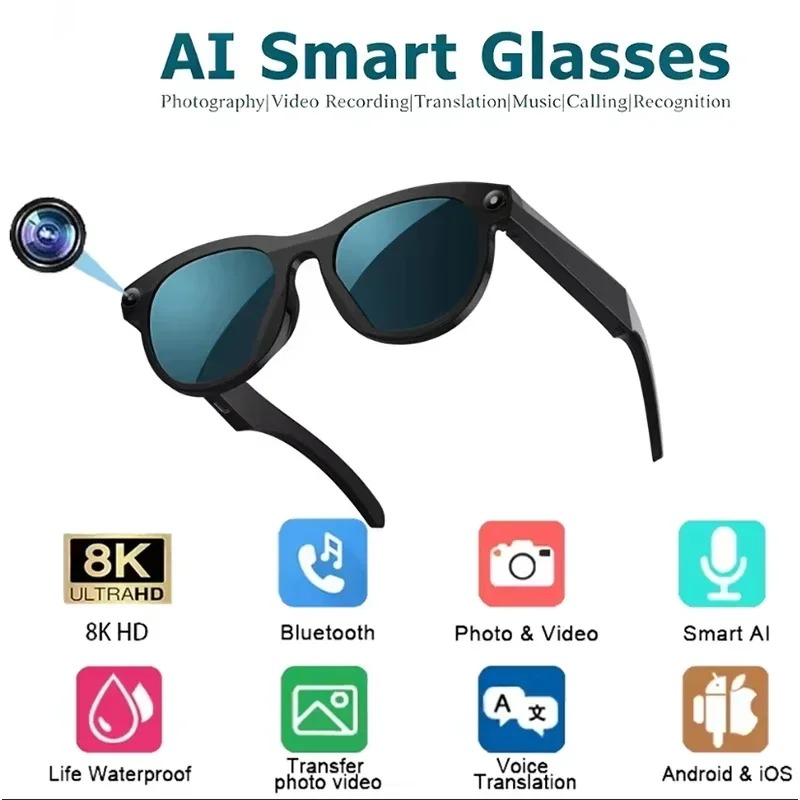 Gafas Inteligentes 8KHD con IA - Video Gaming & Esports Usd Acc reseña y precio
