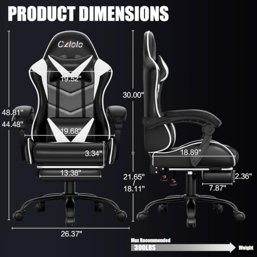 Silla Gamer con Reposapiés, Es - Video Gaming & Esports Usd Acc reseña y precio