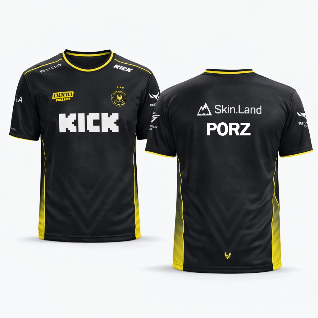 Camiseta Gráfica Vitality CS2  - Esports Gaming Shirts reseña y precio