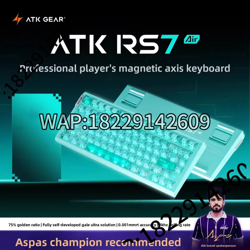 Teclado Mecánico ATK RS7 Air c - Esports Gamers reseña y precio